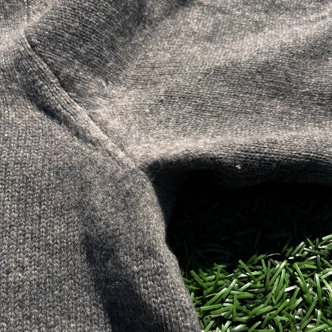 폴로 랄프로렌 램스울 숄카라 니트 (실측확인) 상품이미지5