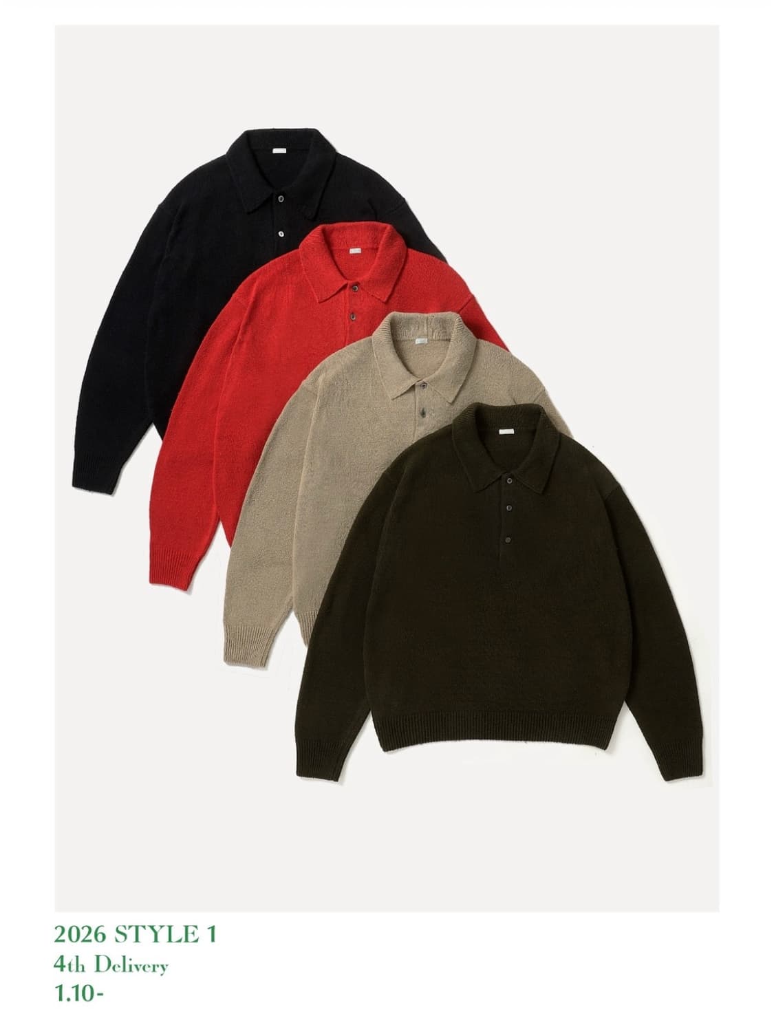 [3] 아프레쎄 26ss 실크 카라넥 베이지 상품이미지1