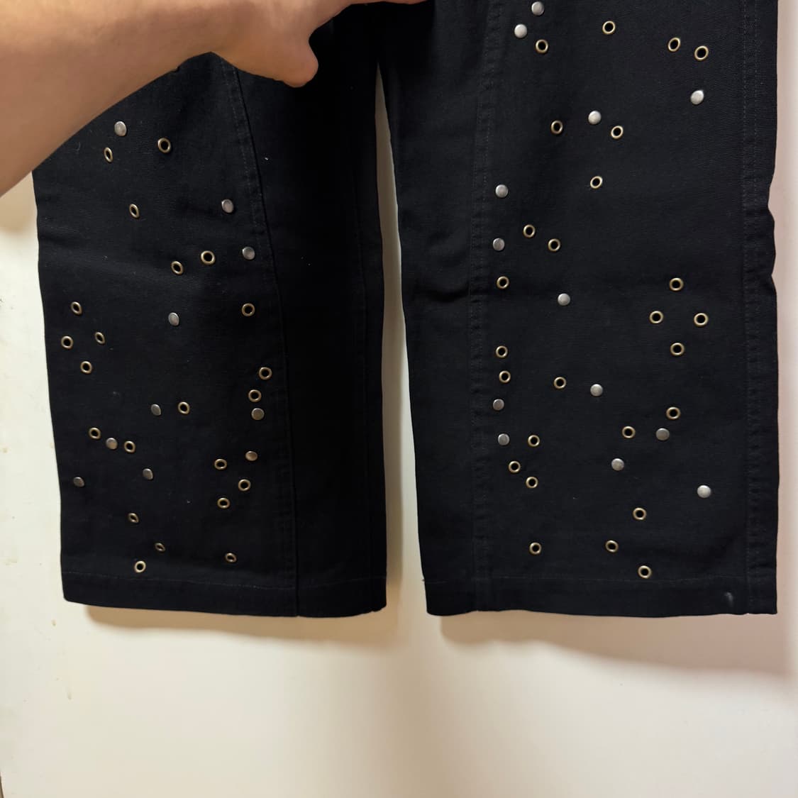 자라 x 앤더슨벨 콜라보 스터디드 팬츠 40사이즈 상품이미지4