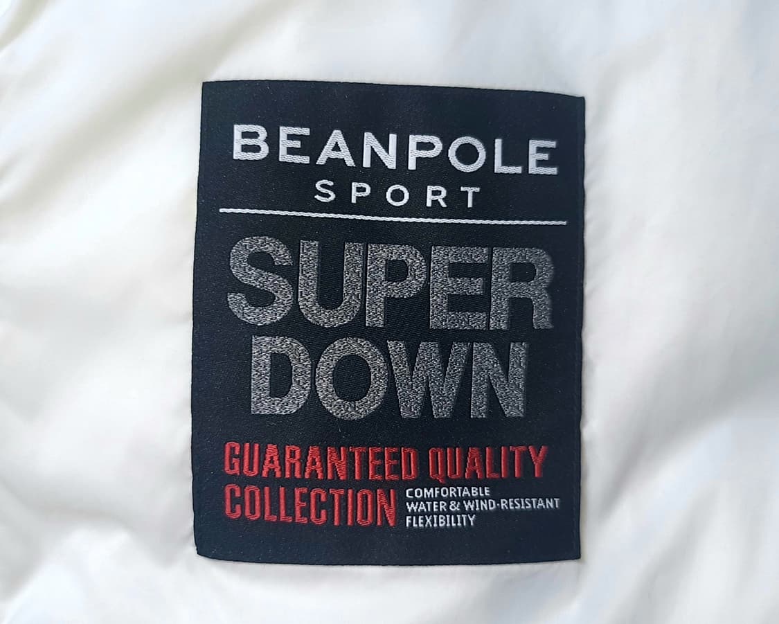 BEAN POLE 빈폴스포츠 흰색 덕다운 패딩 90사이즈 상품이미지7