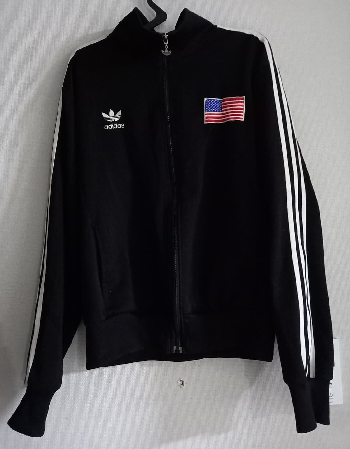 아디다스 대장급 USA 성조기 커스텀 트랙탑 저지 져지집업 95/M 상품이미지1