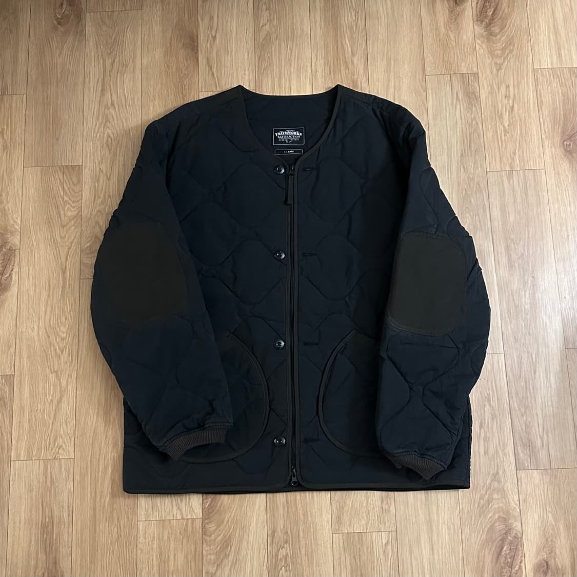 프리즘웍스 M1965 필드 라이너 자켓 블랙 XL 상품이미지1