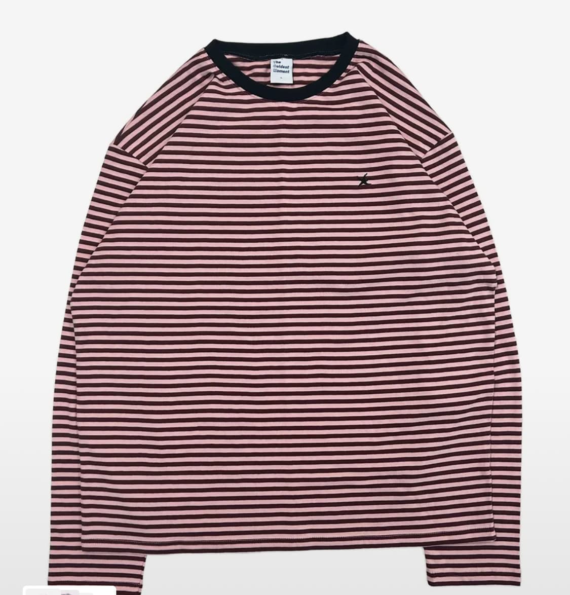 더콜디스트모먼트 스트라이프 롱슬리브 상품이미지1