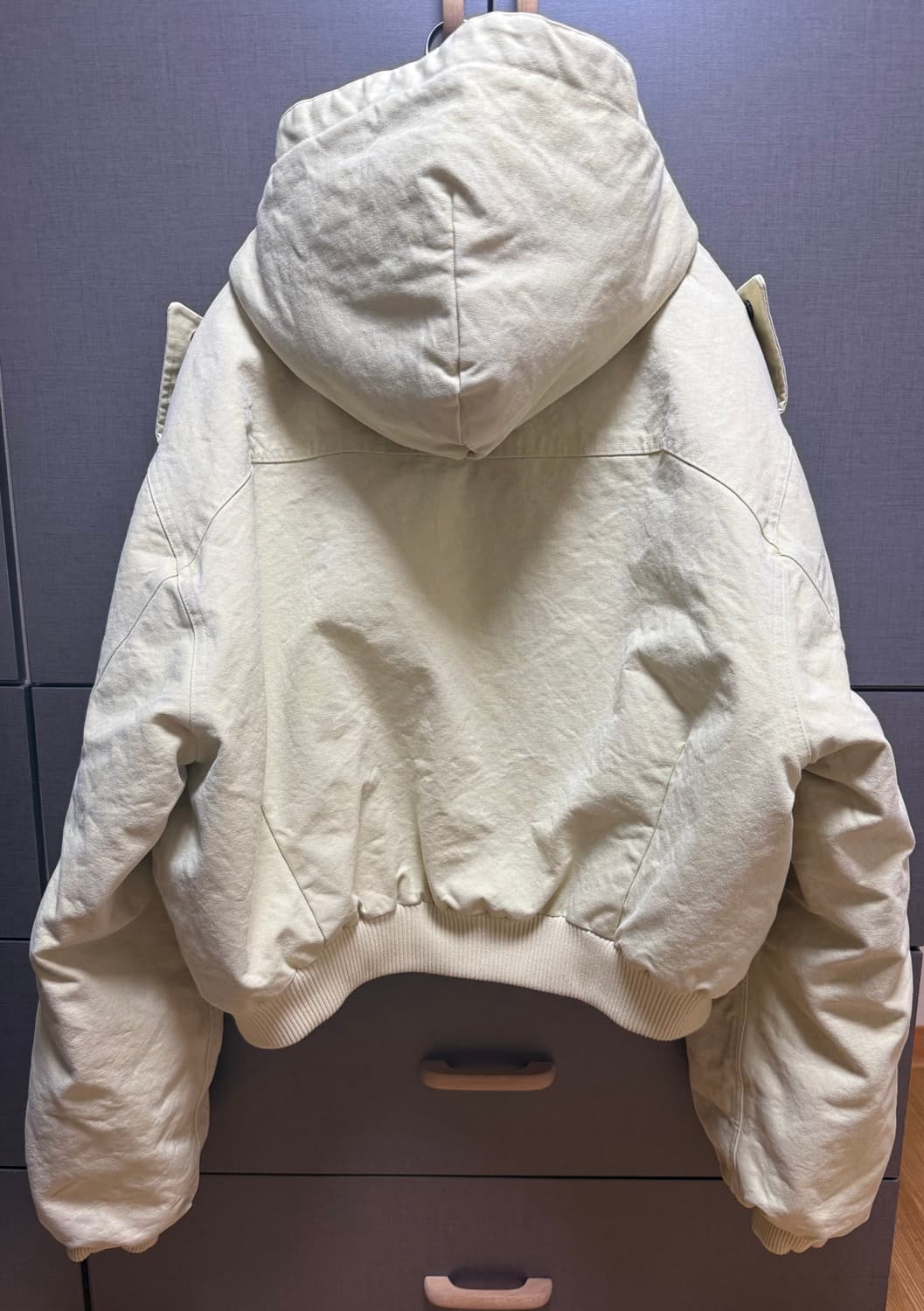 엔타이어 스튜디오 w2 캔버스 봄버 라이트 옐로우 L 상품이미지4