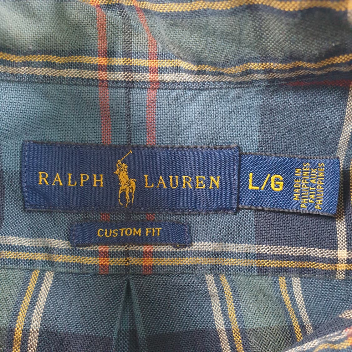 랄프 로렌 체크 셔츠 상품이미지2