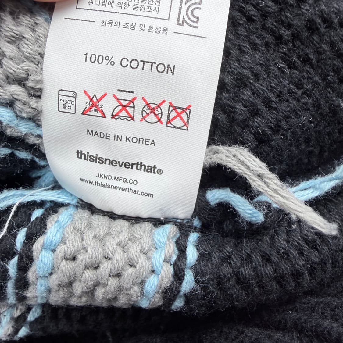 18ss 디스이즈네버댓 스트라이프 니트 상품이미지7