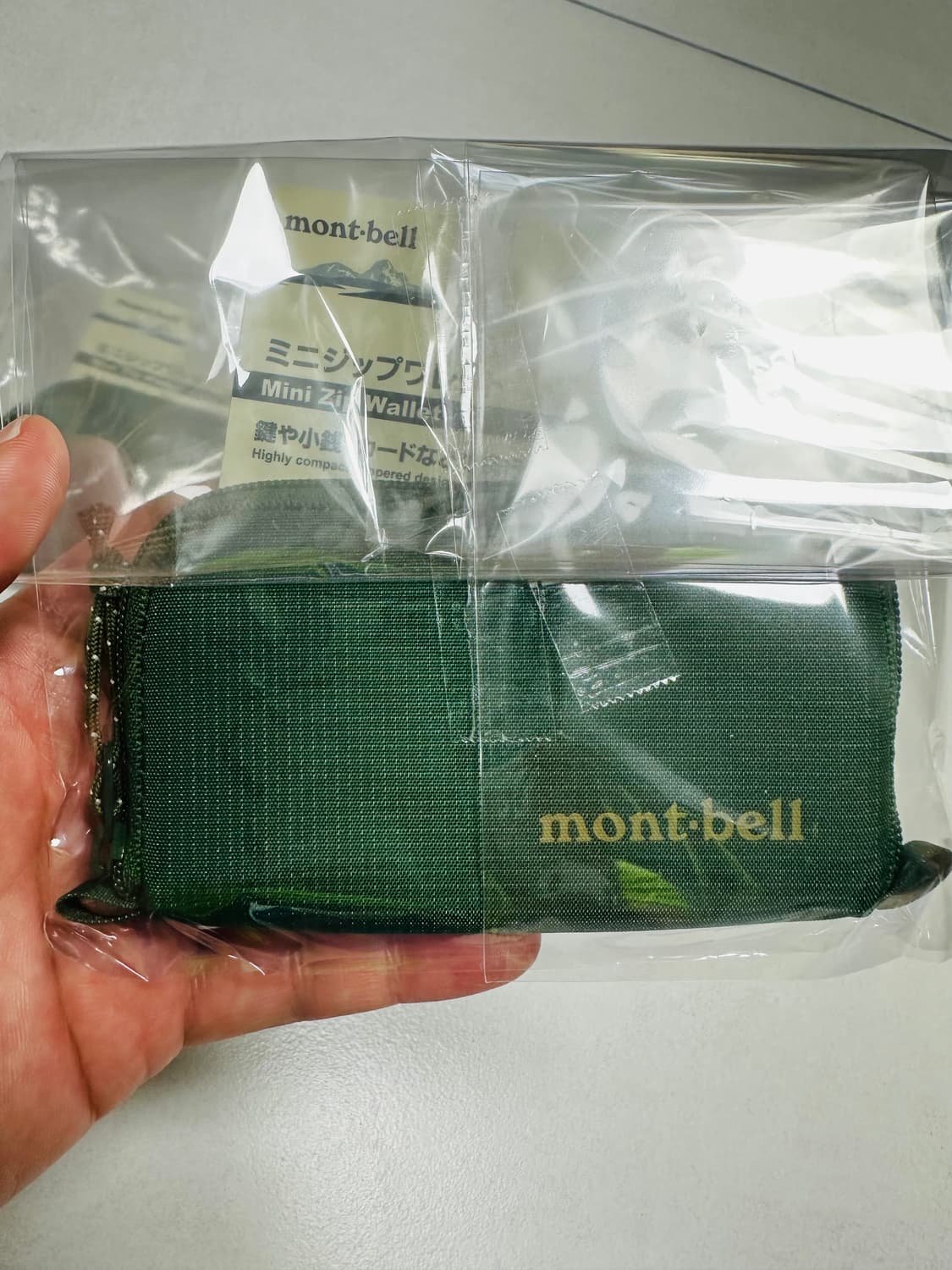 [새상품/무배/그린] 몽벨 미니 지갑 주우재 카드지갑 113337 상품이미지2