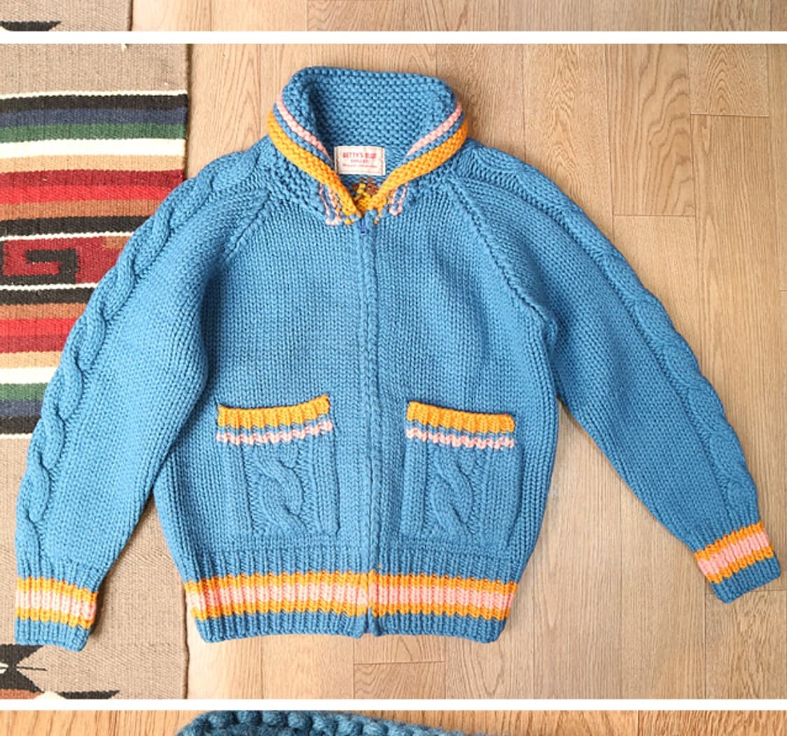 일본판 90S BETTY'S BLUE SHINJI ABE 코위찬 스타일  상품이미지3