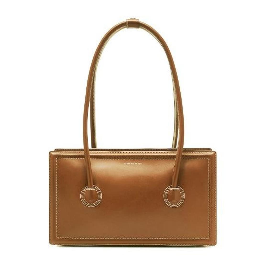 마지셔우드 보스턴백 tan brown 단종 컬러 상품이미지1