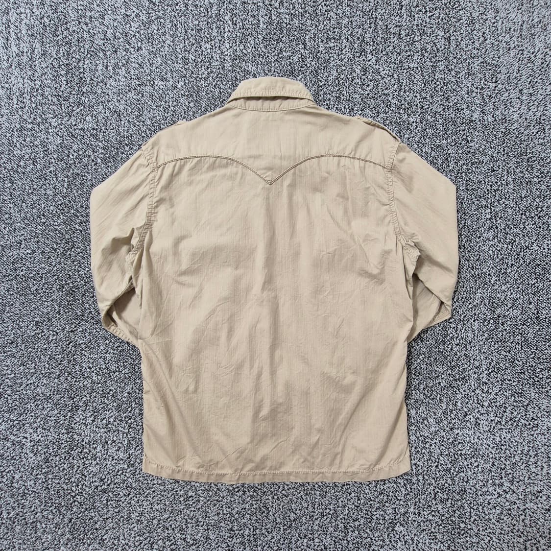 빈티지9. 리바이스 Levi's 베이지 포포켓 밀리터리 셔츠 자켓 상품이미지5