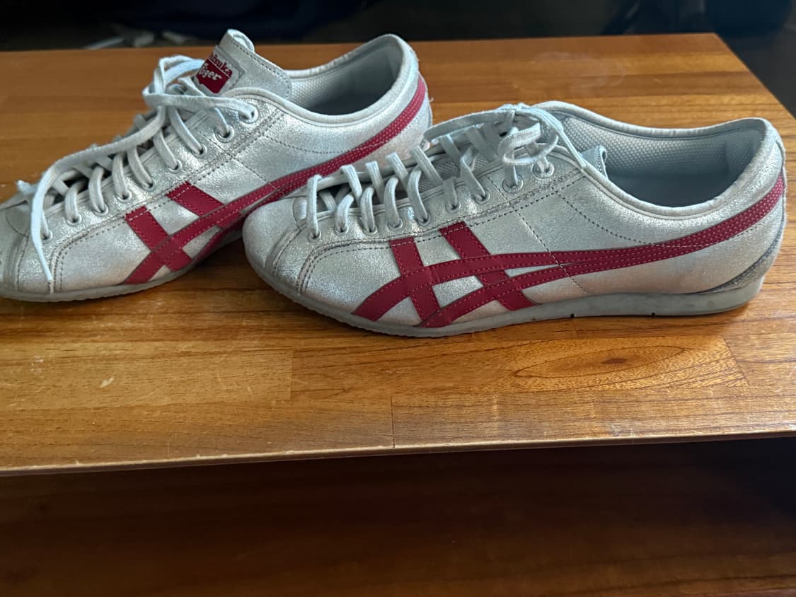 오니츠카 타이거 올림푸스 270mm 실버 와인 상품이미지2