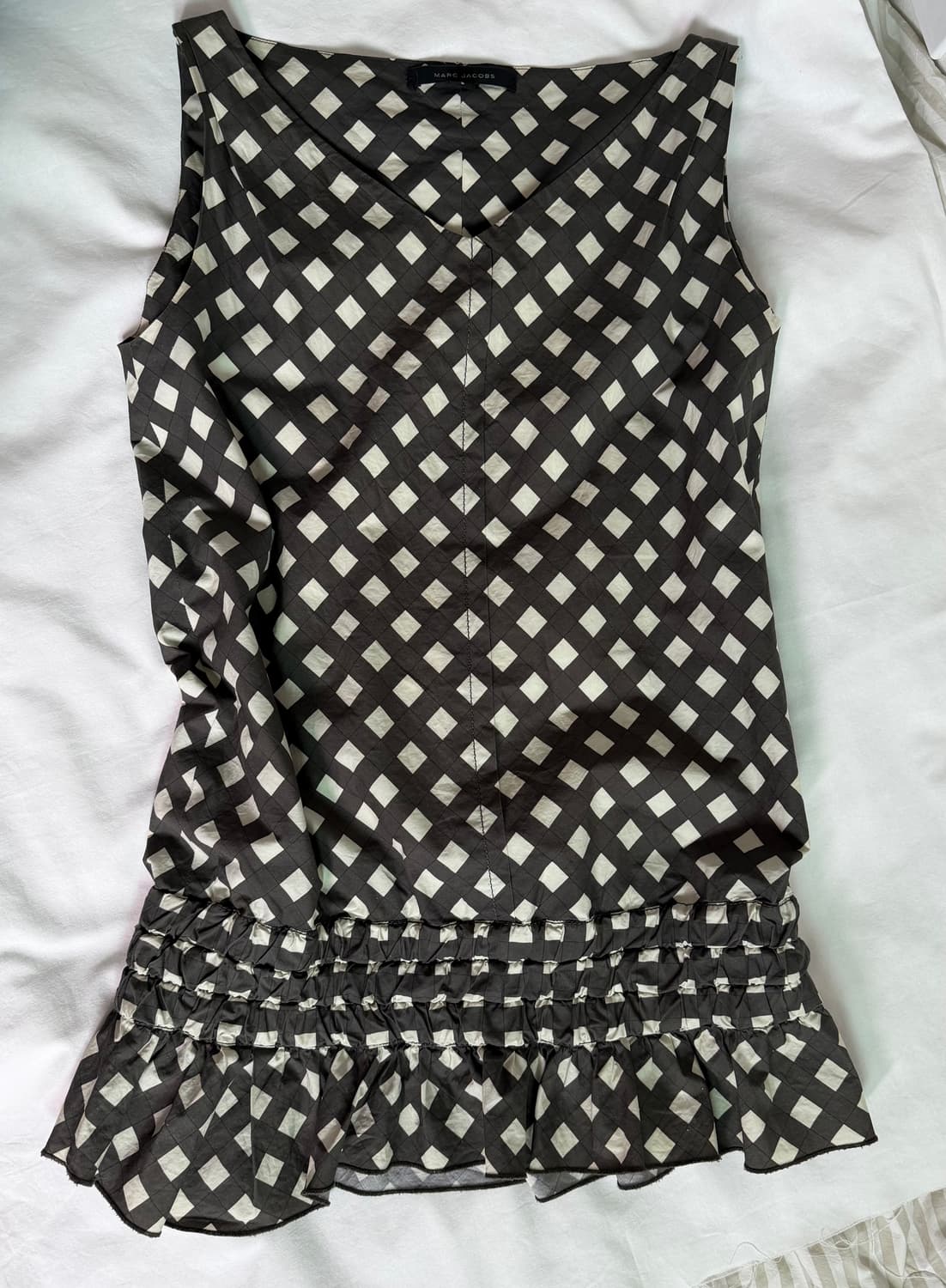 Marc Jacobs pattern frill sleeveless 상품이미지2