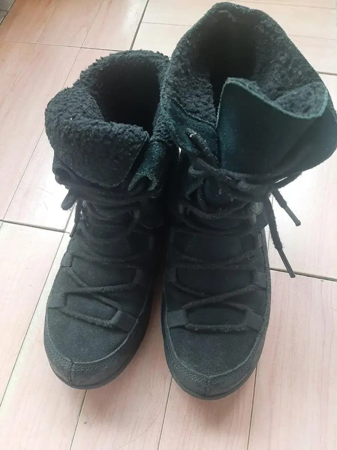 머렐 레이스업 부츠 블랙 240 상품이미지2