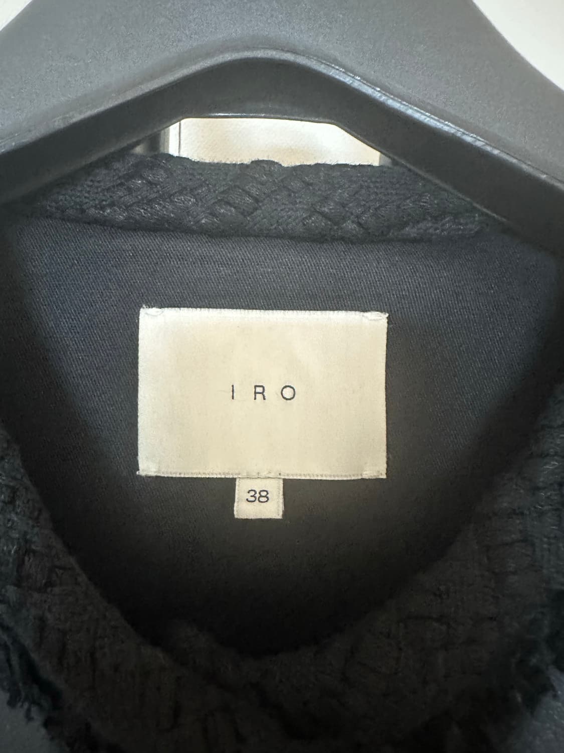 IRO 이로  여성 트위드 리얼양가죽  포인트  자켓 -66사이즈 상품이미지8