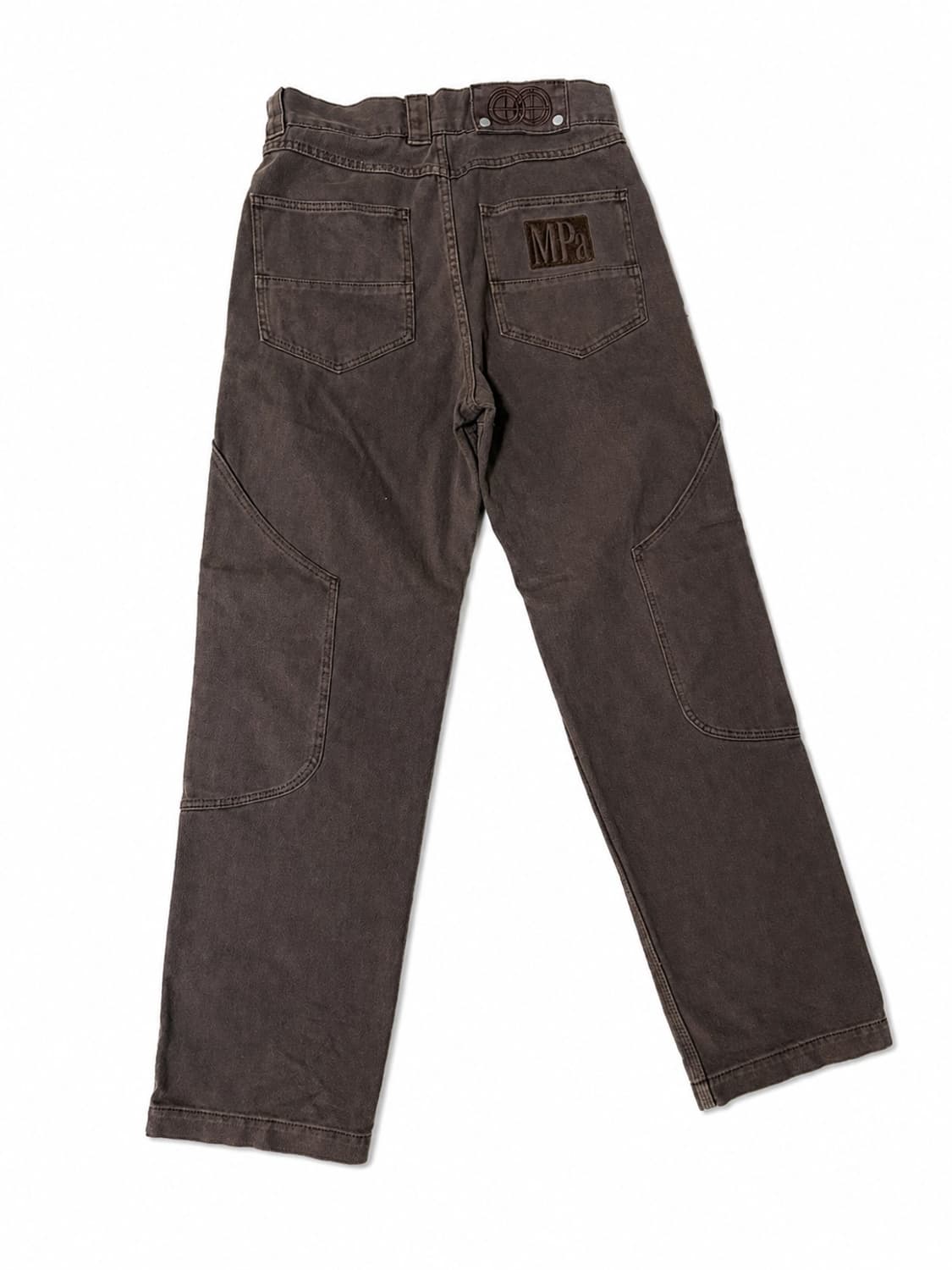 플라스틱 프로덕트 calf pocket pants 브라운 M 상품이미지4