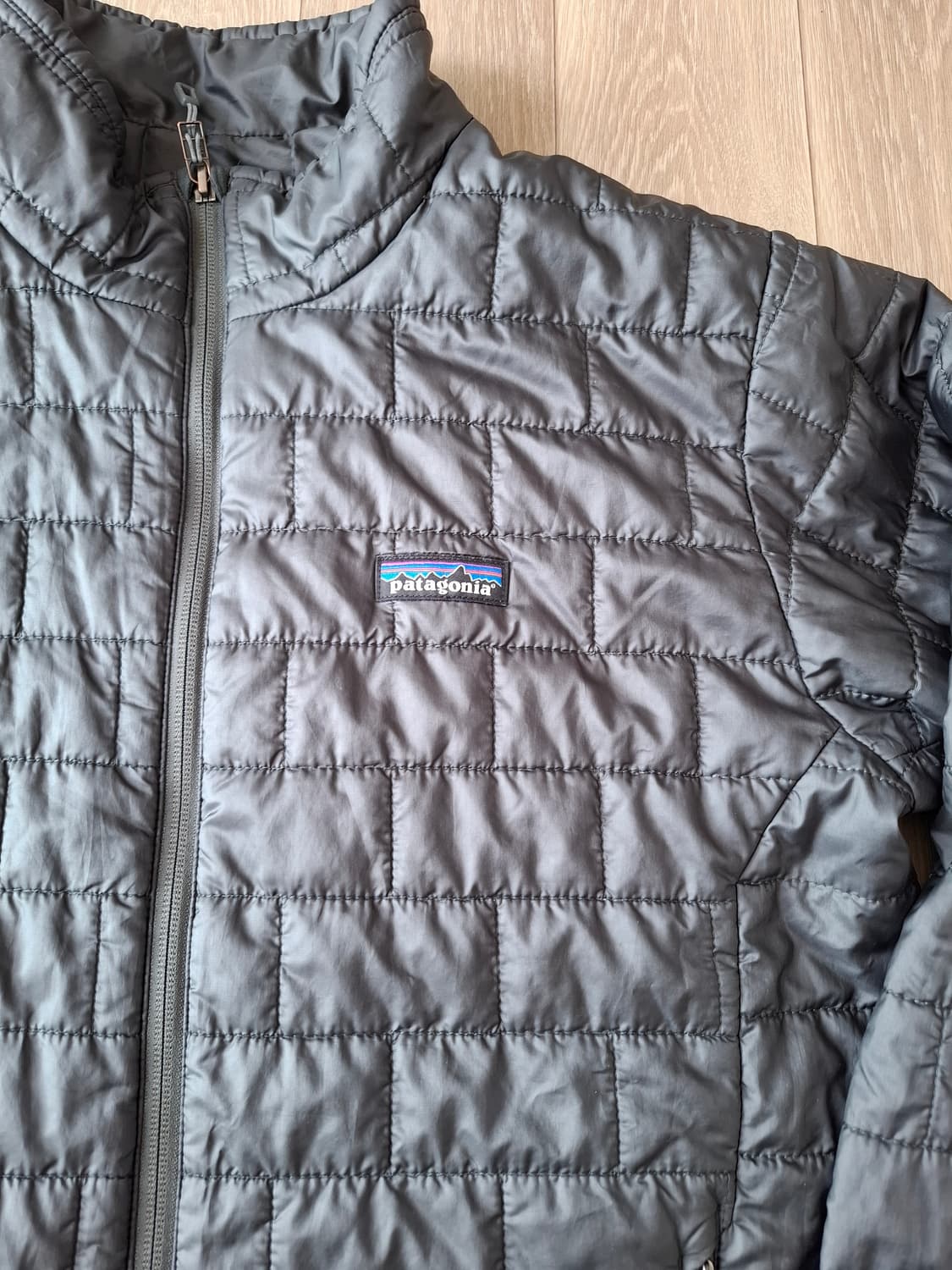 M 파타고니아 나노퍼프 패딩 자켓 포지그레이 상품이미지2