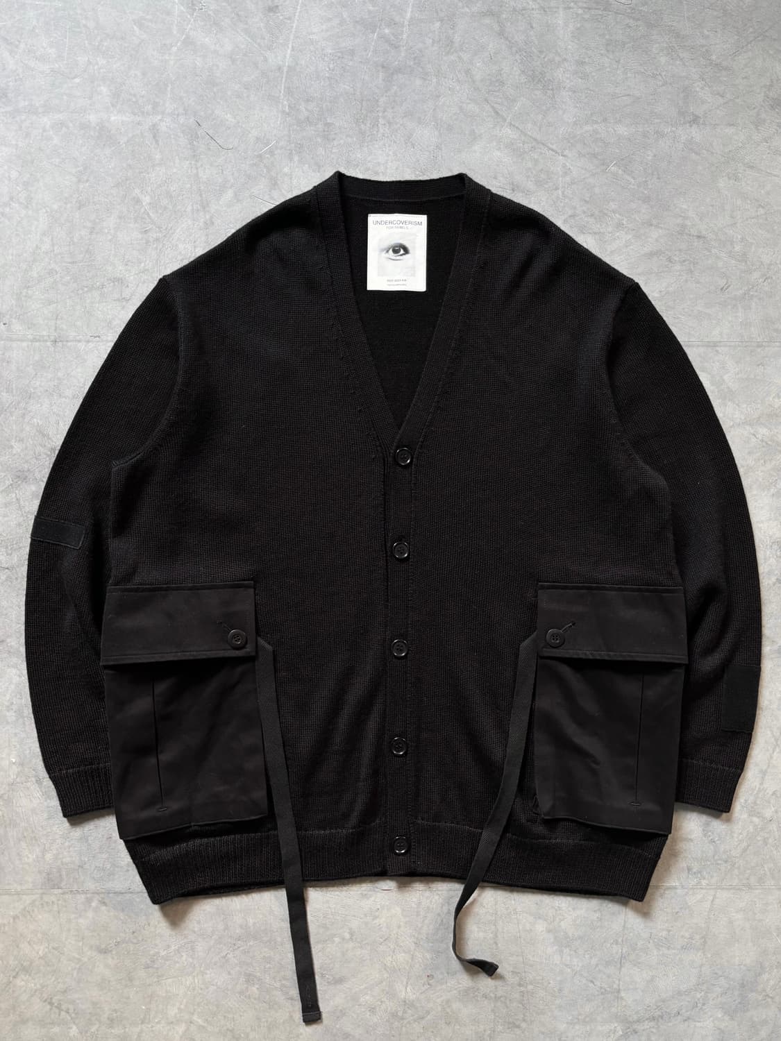 UNDERCOVER 언더커버 오버사이즈 울 니트 가디건 상품이미지5