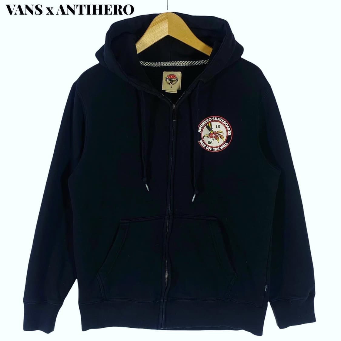 Vans x anti-hero hood zip-up 상품이미지2