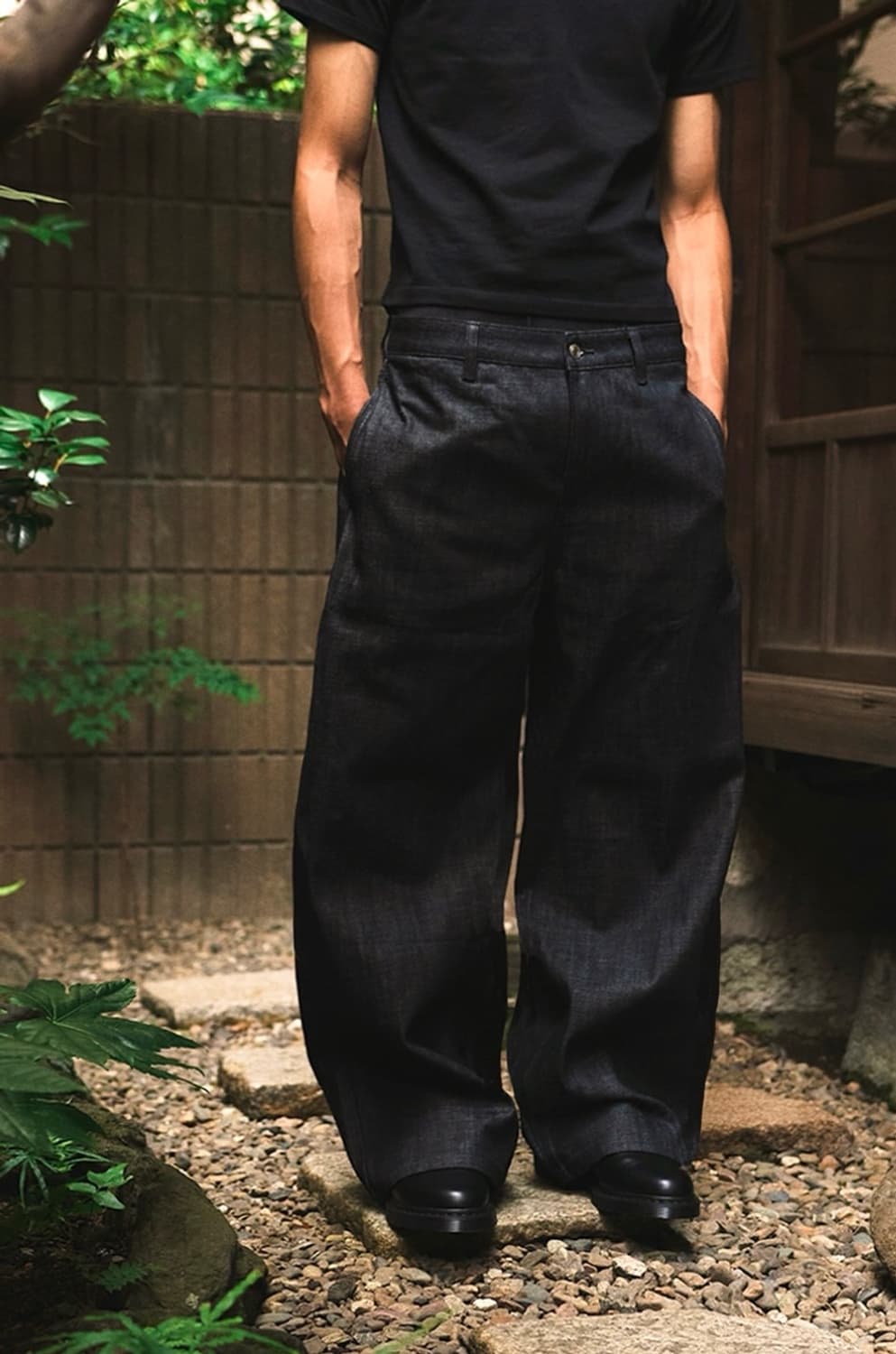 Menes Tokyo Janome Raw Baggy Jeans 상품이미지2