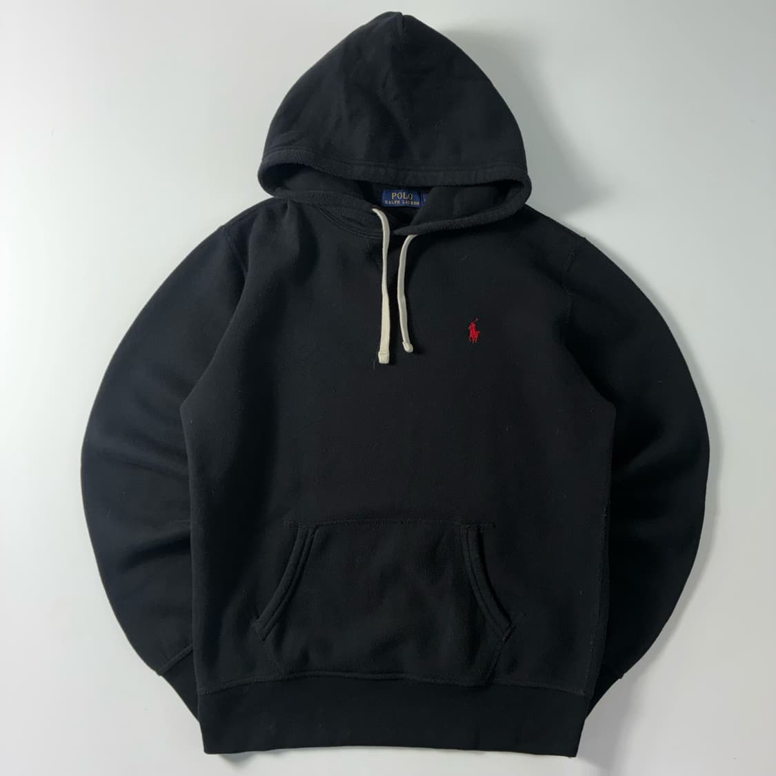 Polo  폴로 랄프로렌 자수 코튼 블랙 후드티  상품이미지1