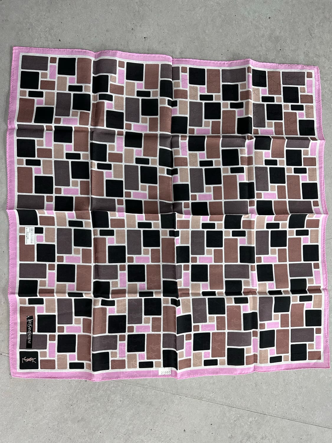 🔥입생로랑 YSL 빈티지 코튼 스카프🔥 상품이미지3