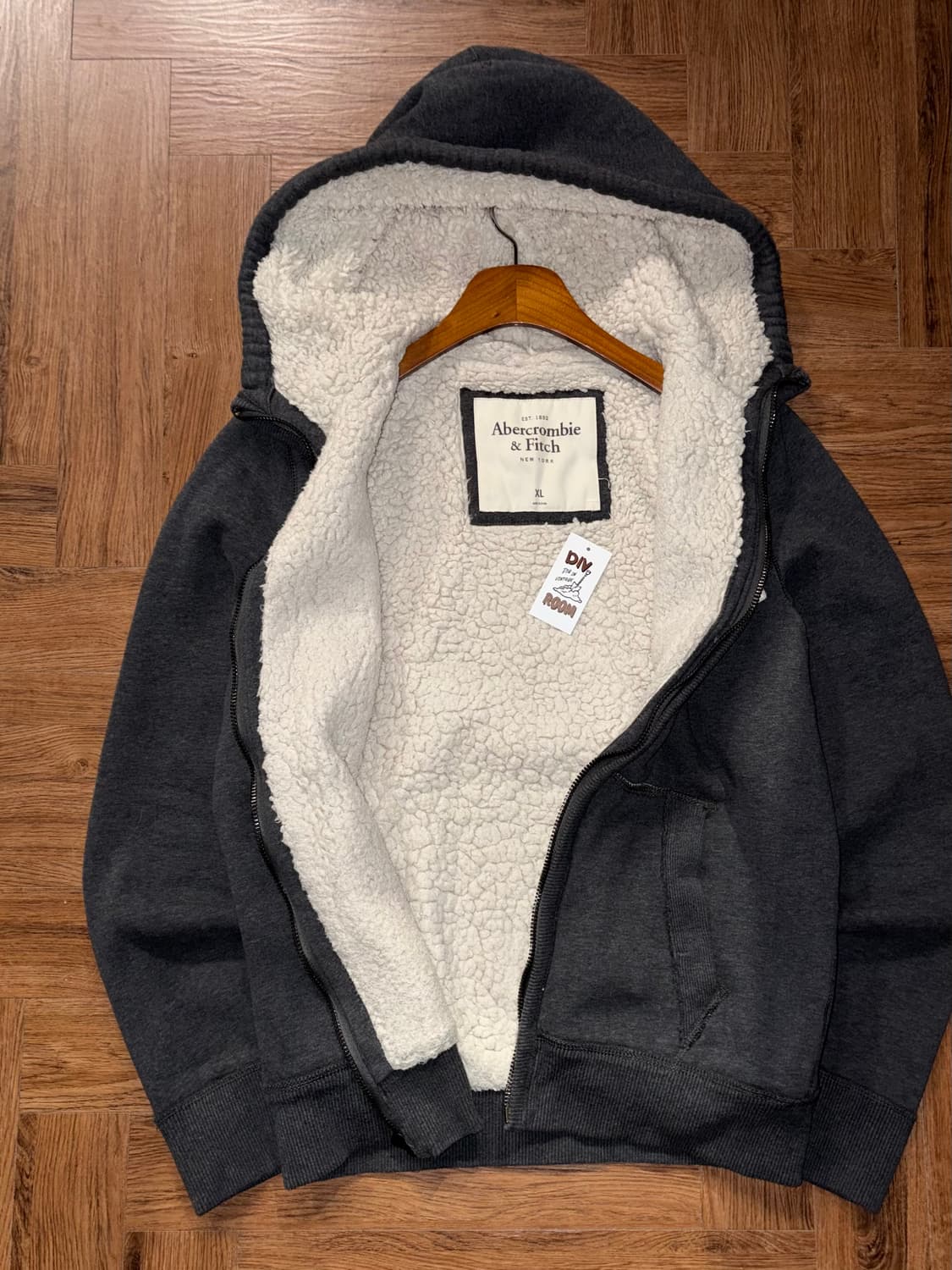 아베크롬비 양털 후드집업 상품이미지7