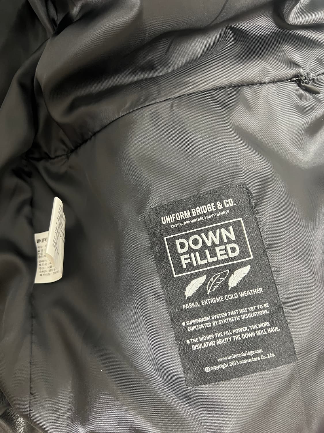 유니폼브릿지 다운 패딩 상품이미지3