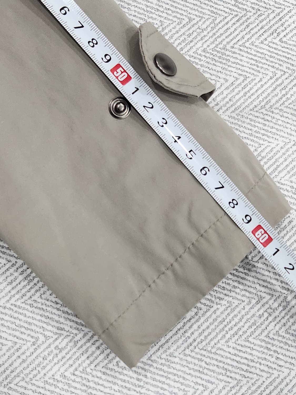 [S] 시슬리 야상 점퍼 코트 여성 42사이즈 상품이미지8