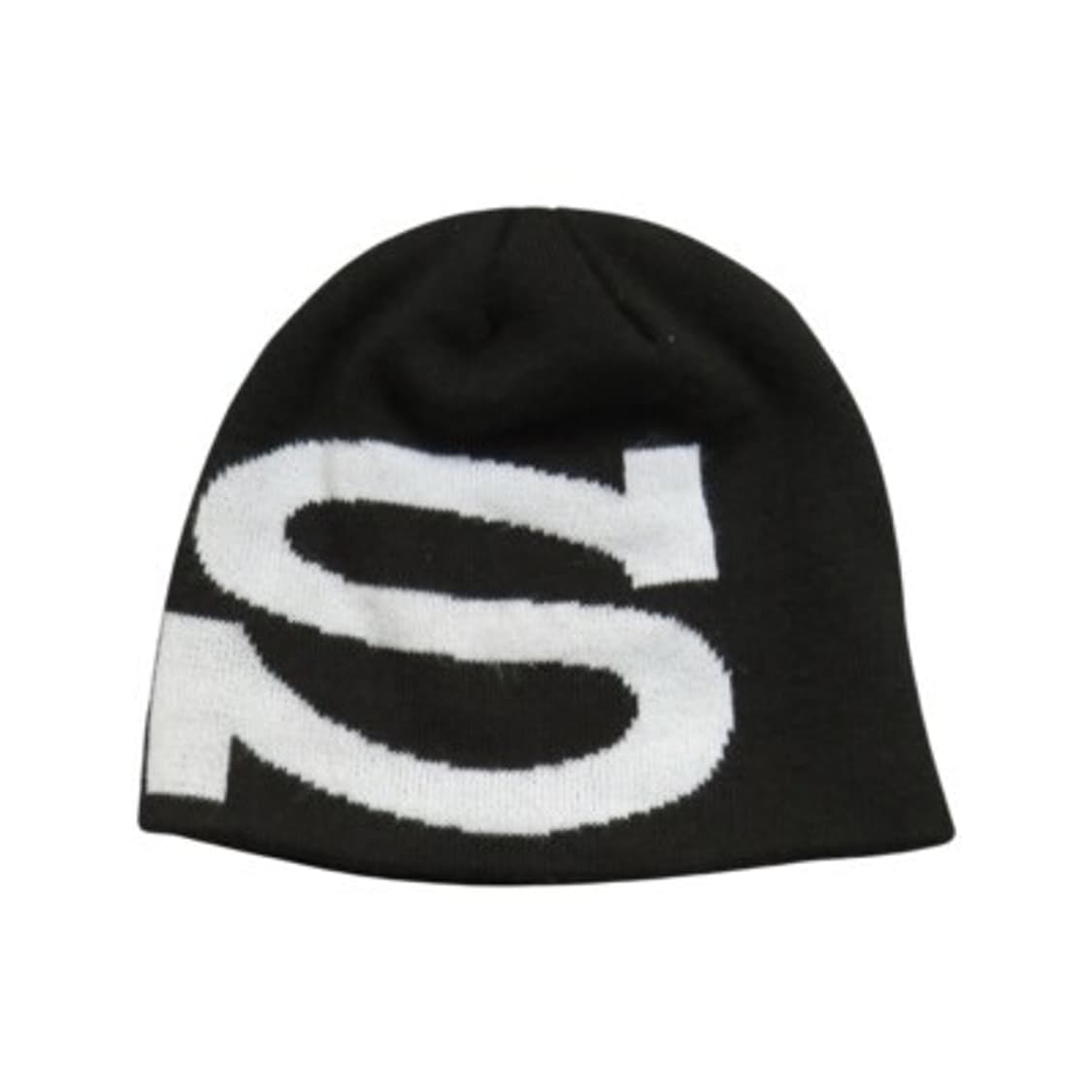 스투시 빅 S 자카드 비니 블랙 상품이미지1