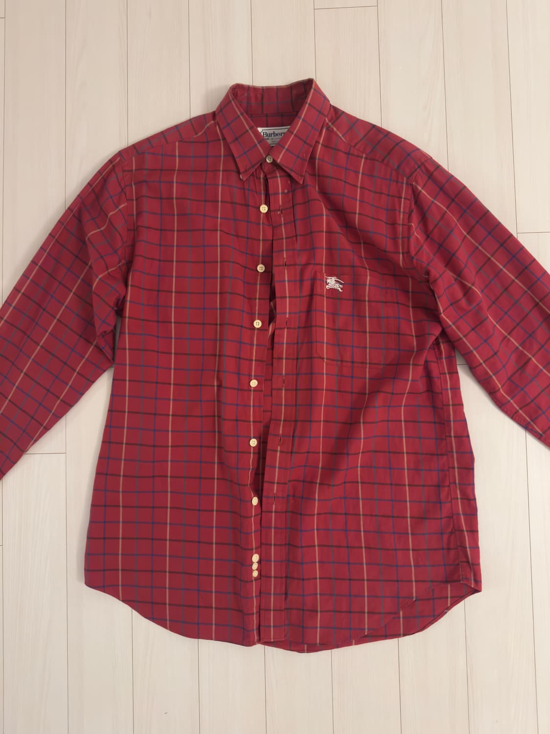 버버리 클래식 체크 셔츠 상품이미지1
