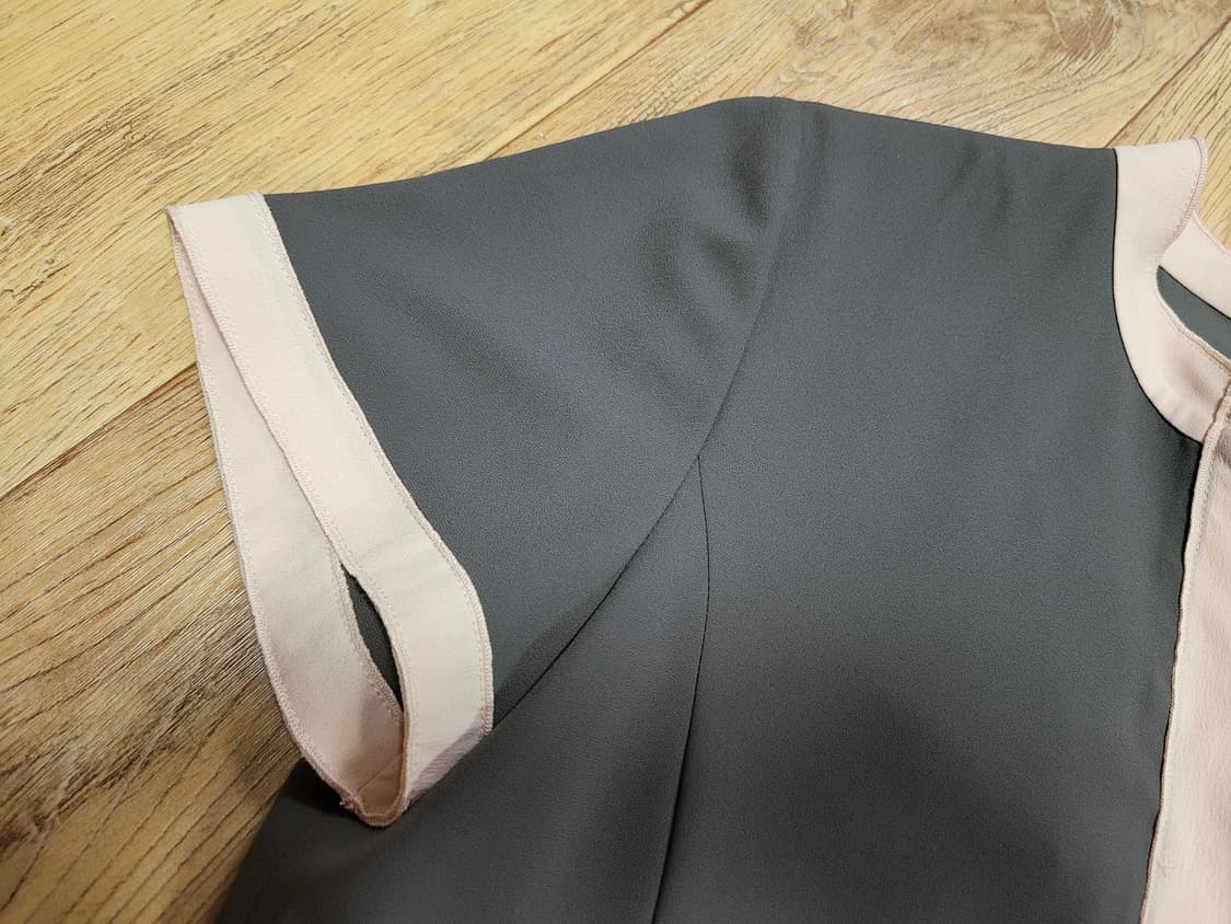 아이잗바바(IZZAT BABA) 배색원피스 55-66 새상품 상품이미지4