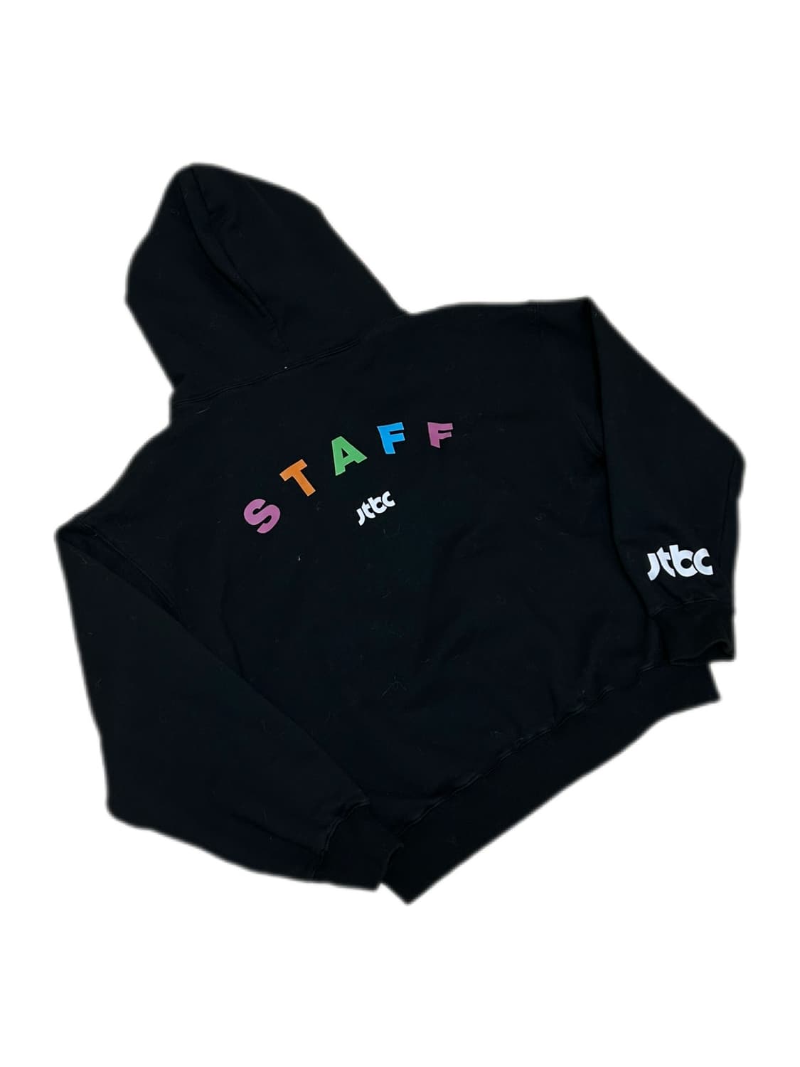 아이앱스튜디오 JTBC 블랙 기모 후드집업 상품이미지1