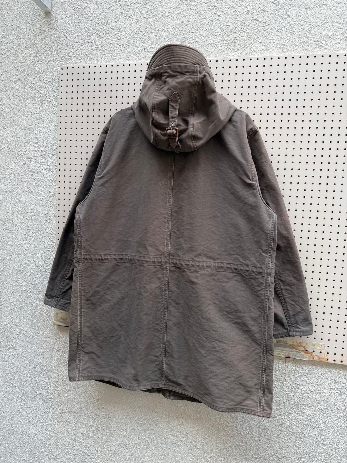 2000s SALVATORE FERRAGAMO 페레가모 몰스킨 후드파카 상품이미지6