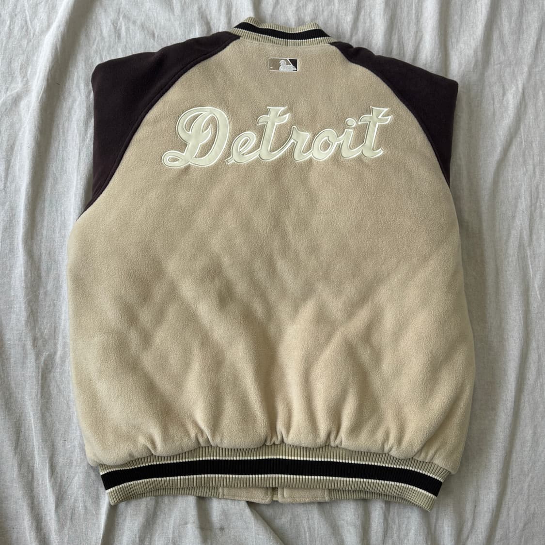 MLB was 디트로이트 울 누빔 봄버 105 상품이미지3