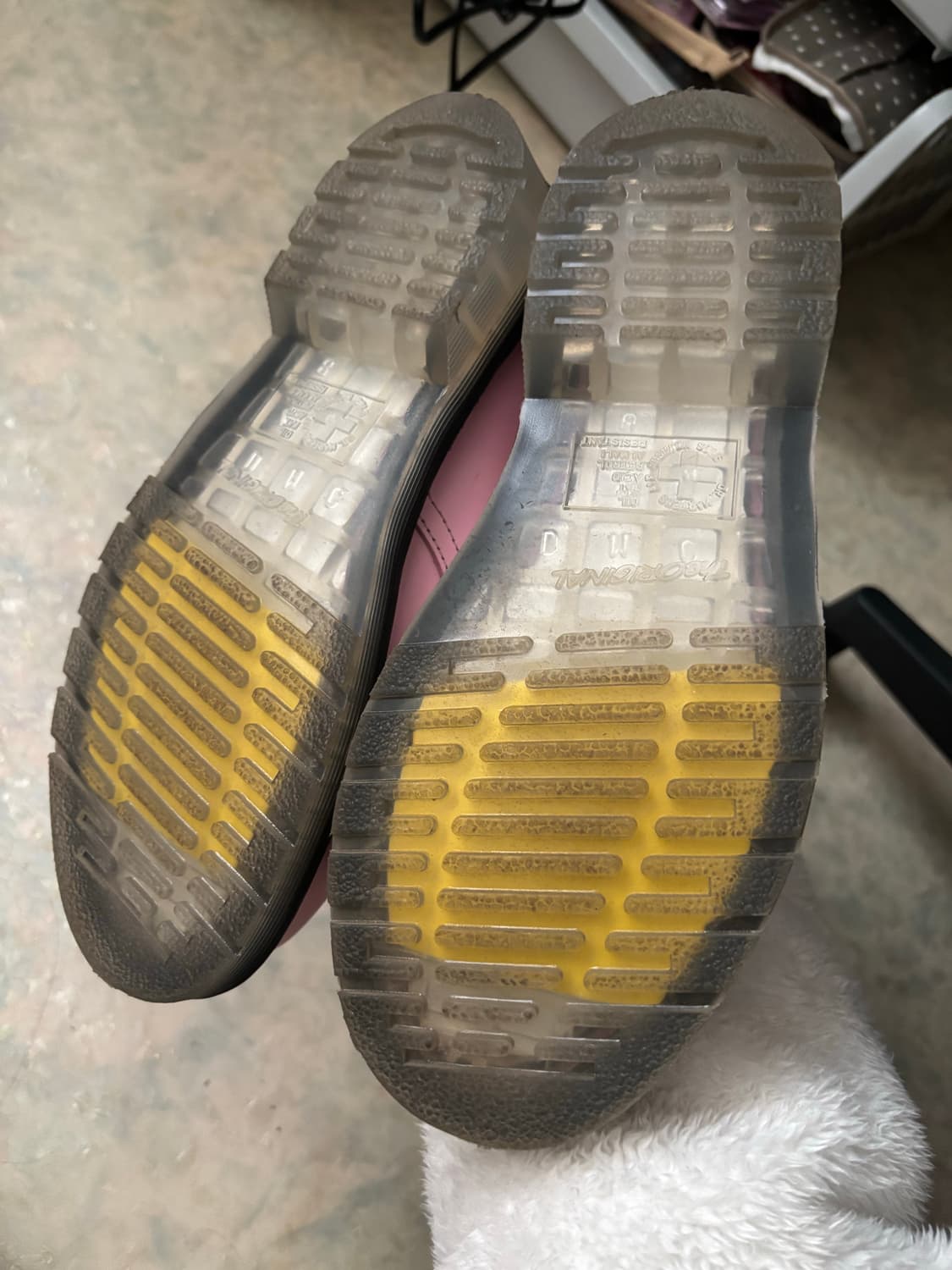 닥터마틴 1461 아이스드 페일 핑크 스무스 230 상품이미지3