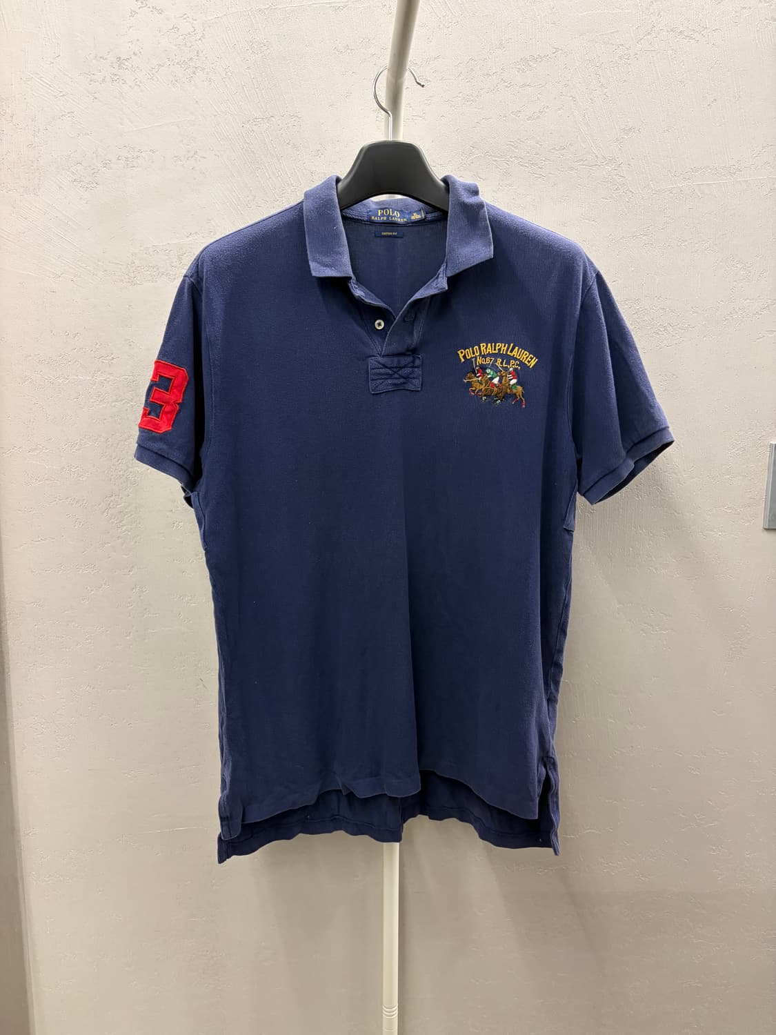 폴로 랄프로렌 네이비 커스텀핏 XL 상품이미지2