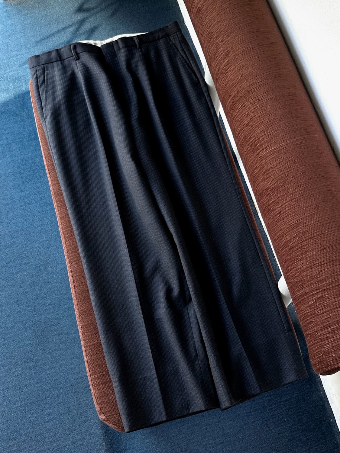 1 pleats multi patterned wool trousers 상품이미지3