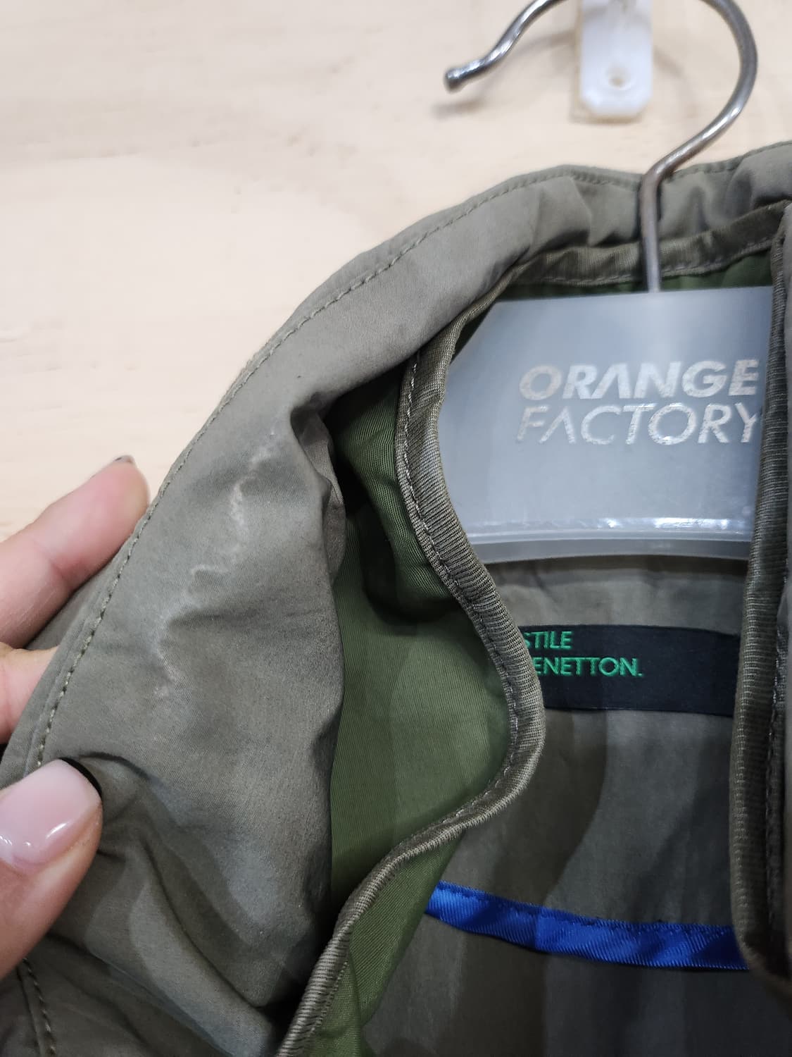 463) 베네통 여성 야상 점퍼 상품이미지3