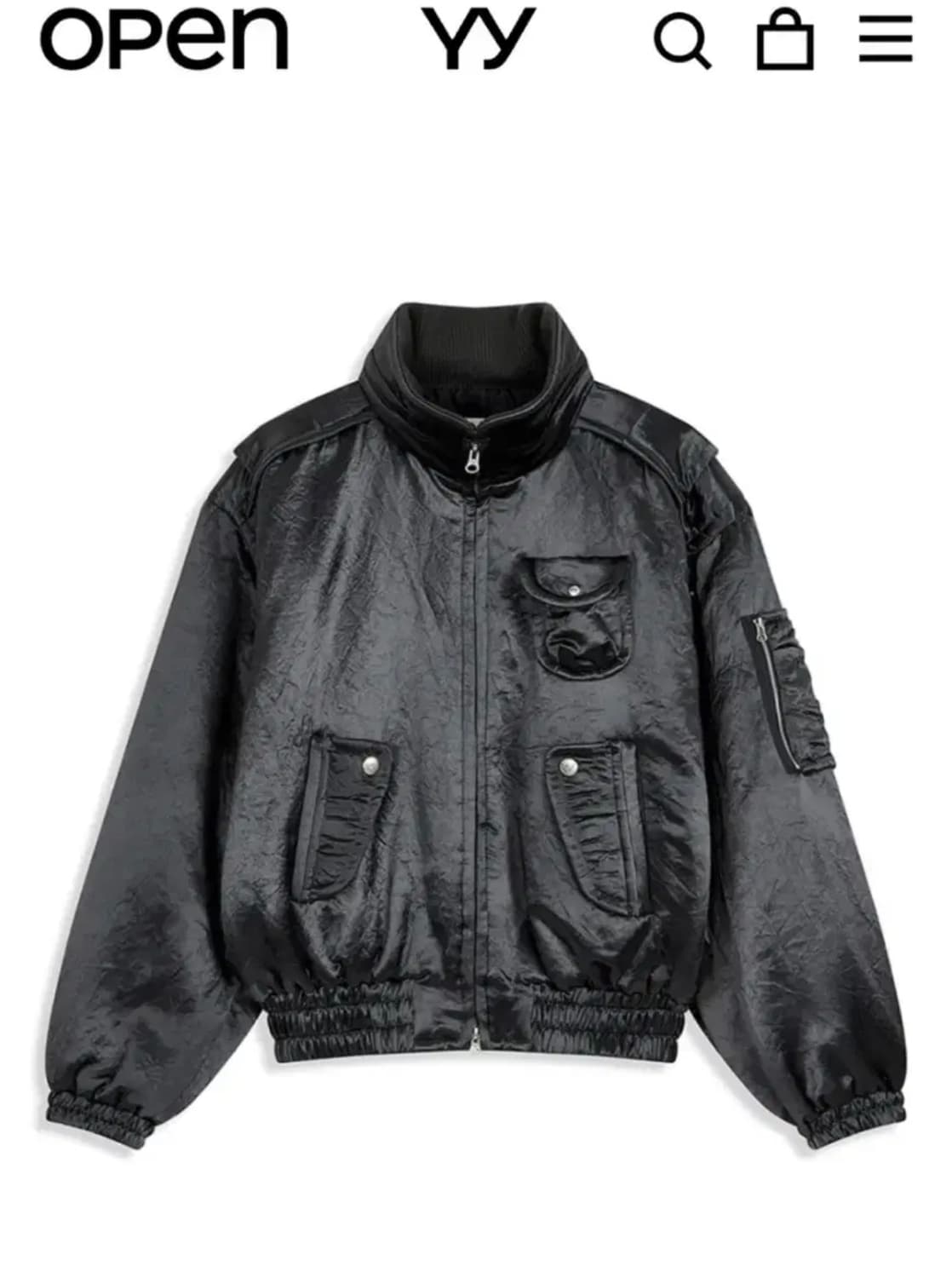 open yy 봄버 자켓 M 상품이미지1