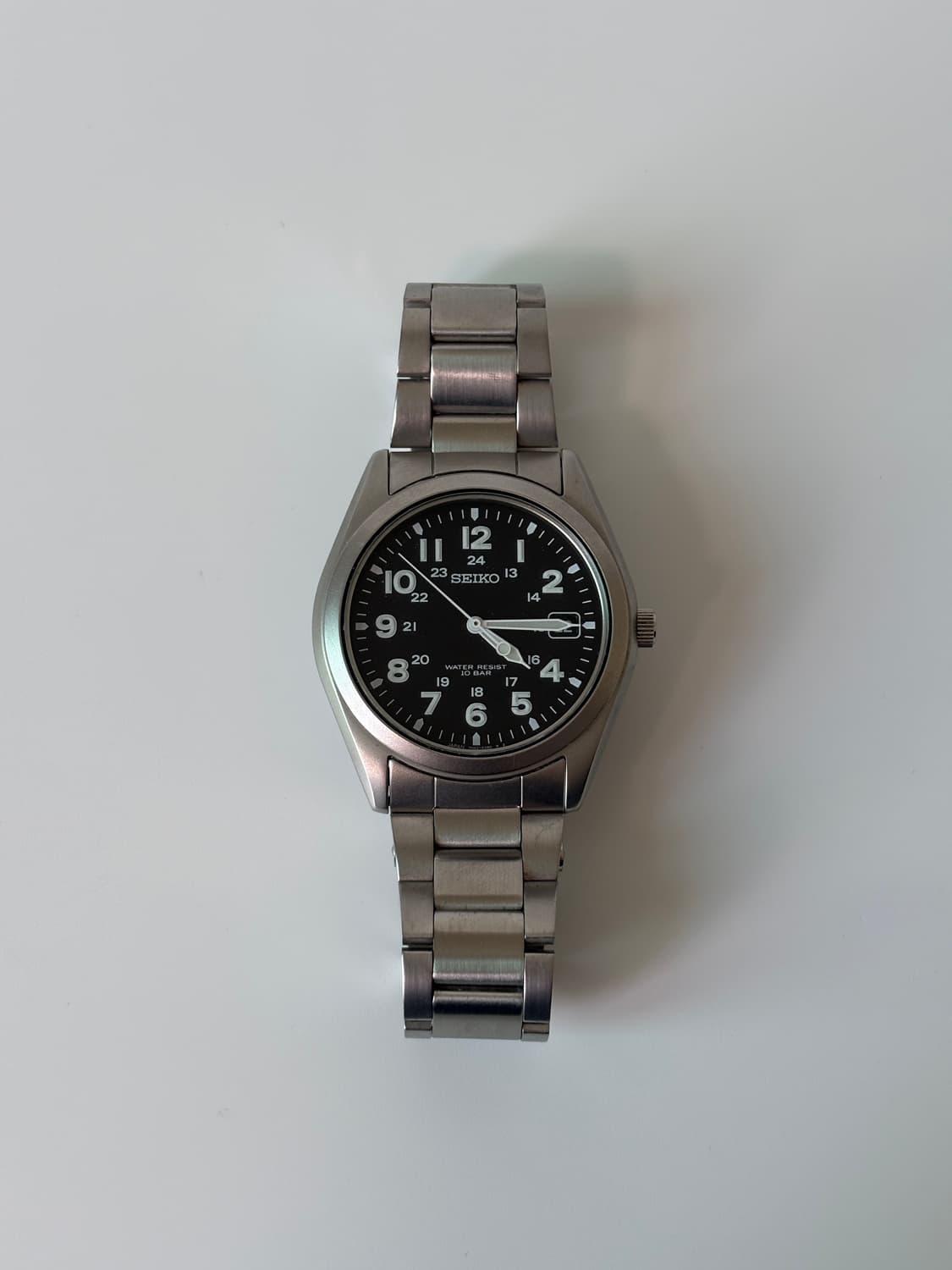 1990s Black Dial Military Field Quartz 상품이미지2
