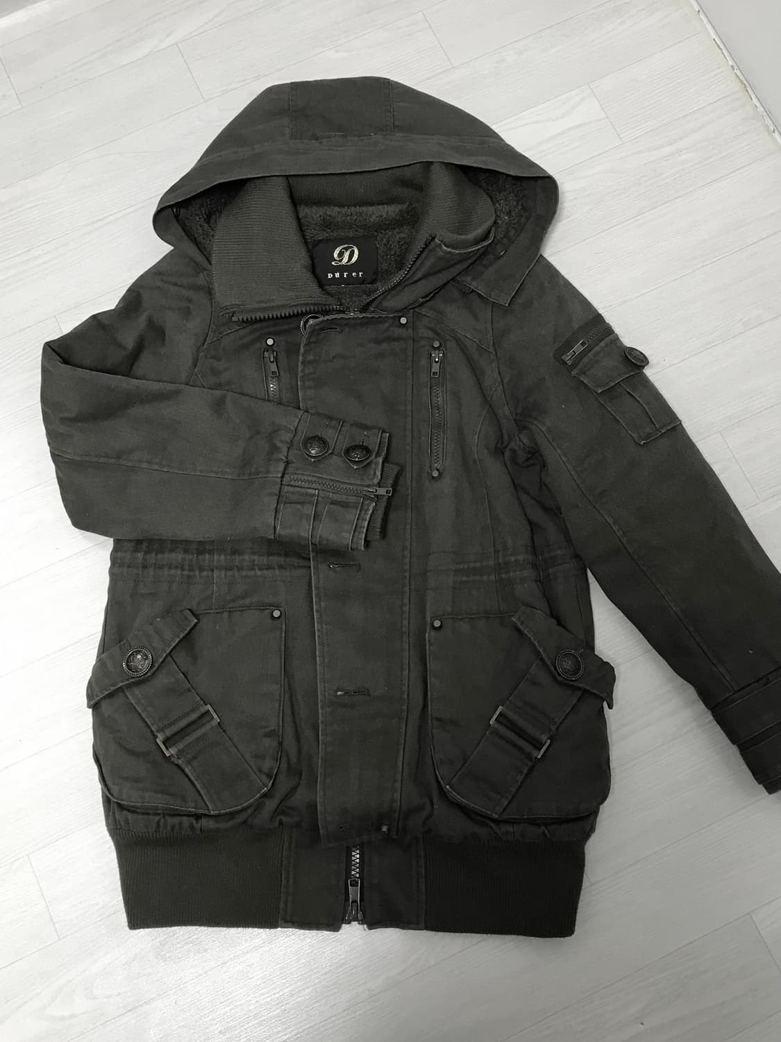 빈티지 투웨이 뽀글이 자켓 상품이미지1