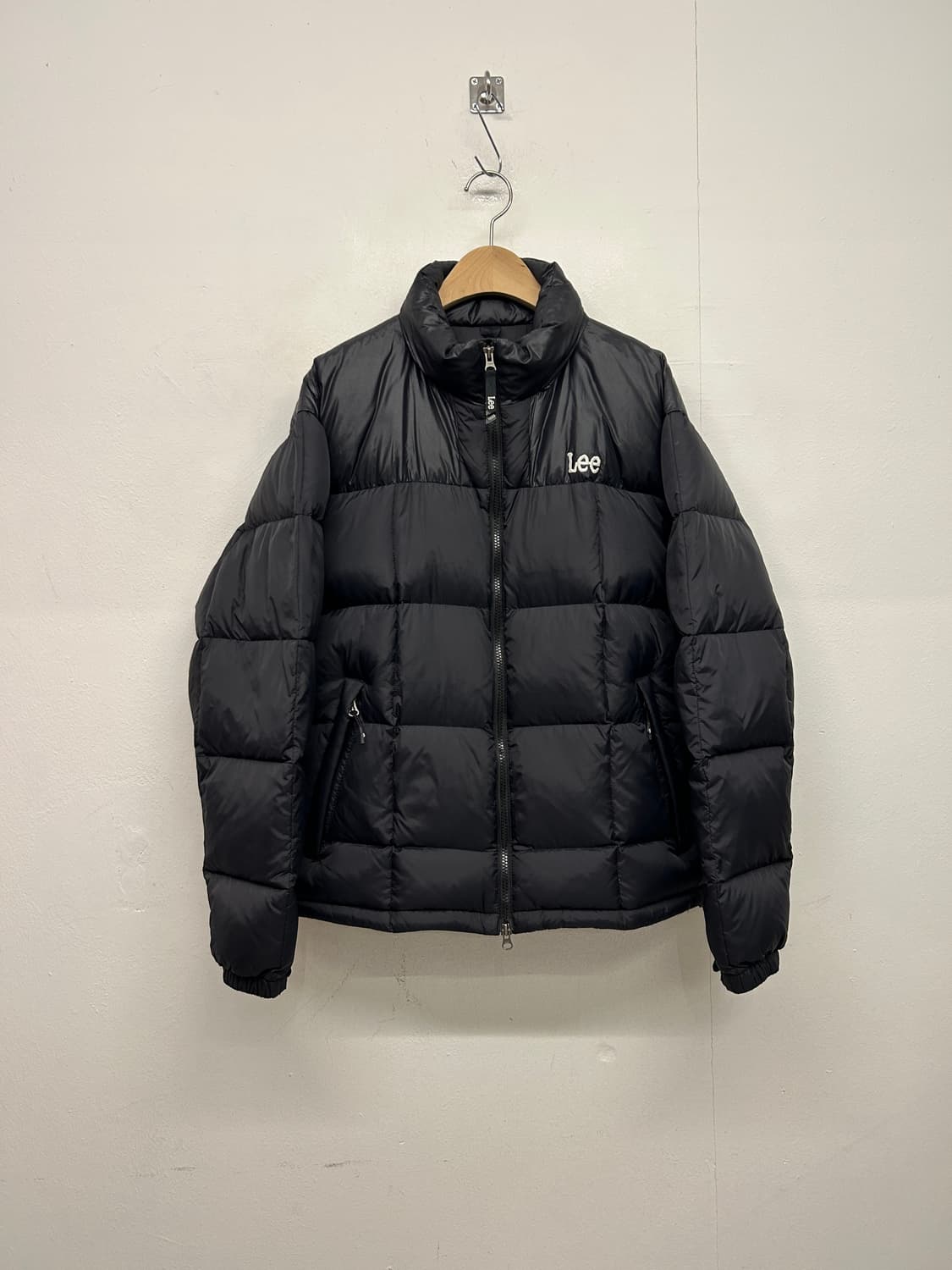 Lee 리 블랙 패딩 점퍼 상품이미지1