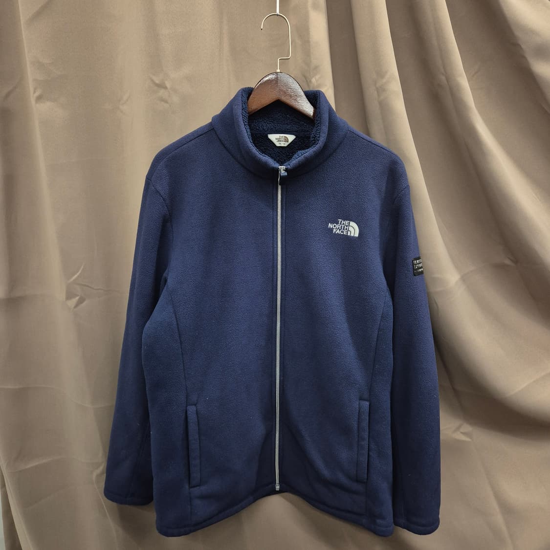노스페이스 네이비 후리스 집업 상품이미지1