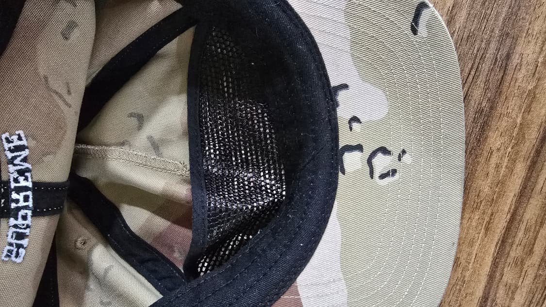 슈프림 푸투라 로고 5패널 캡 20FW슈프림 20FW 푸투라 로고 볼캡입 상품이미지4