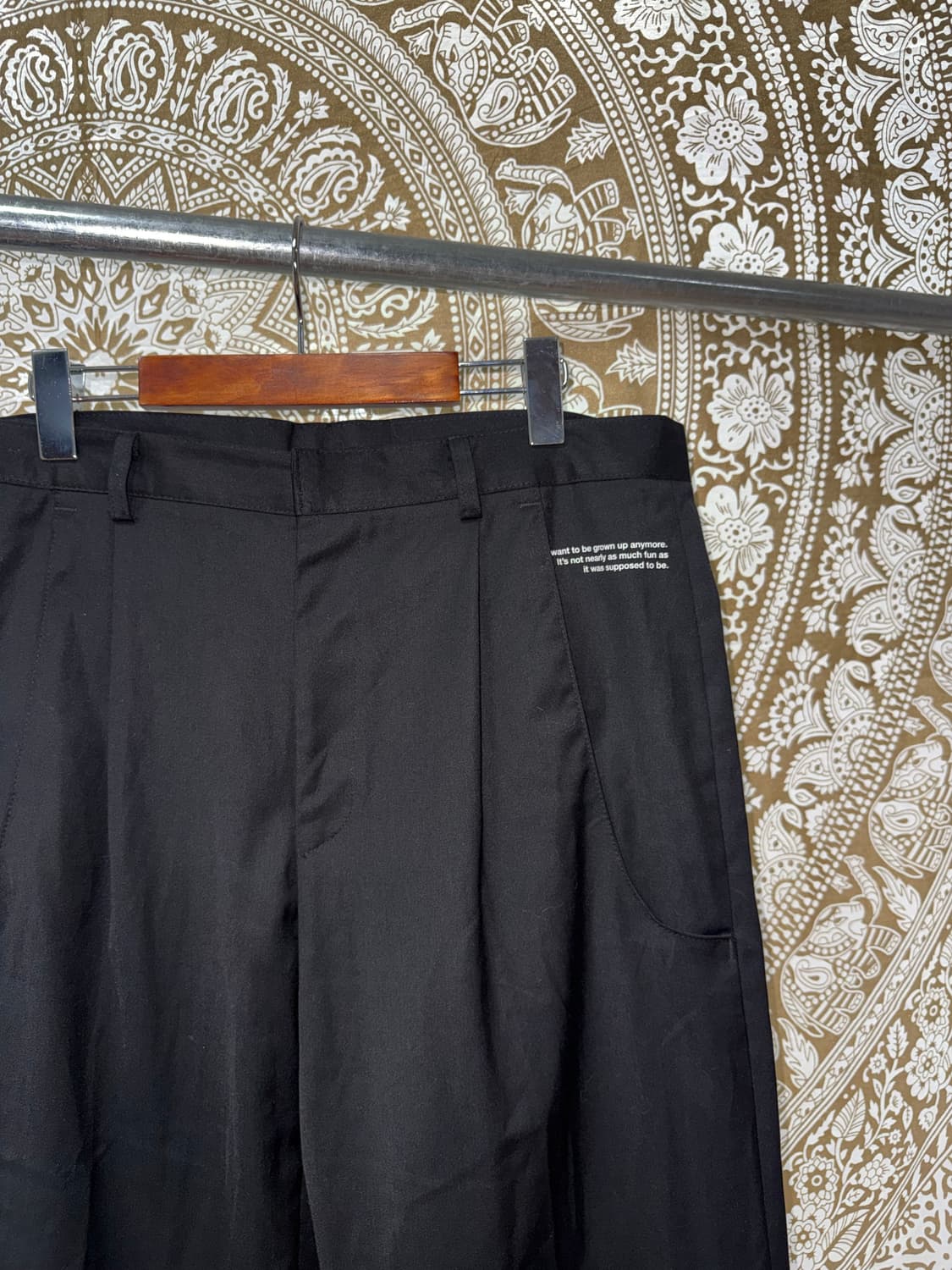 노메뉴얼 스트릿 핀턱 슬랙스 팬츠  상품이미지4