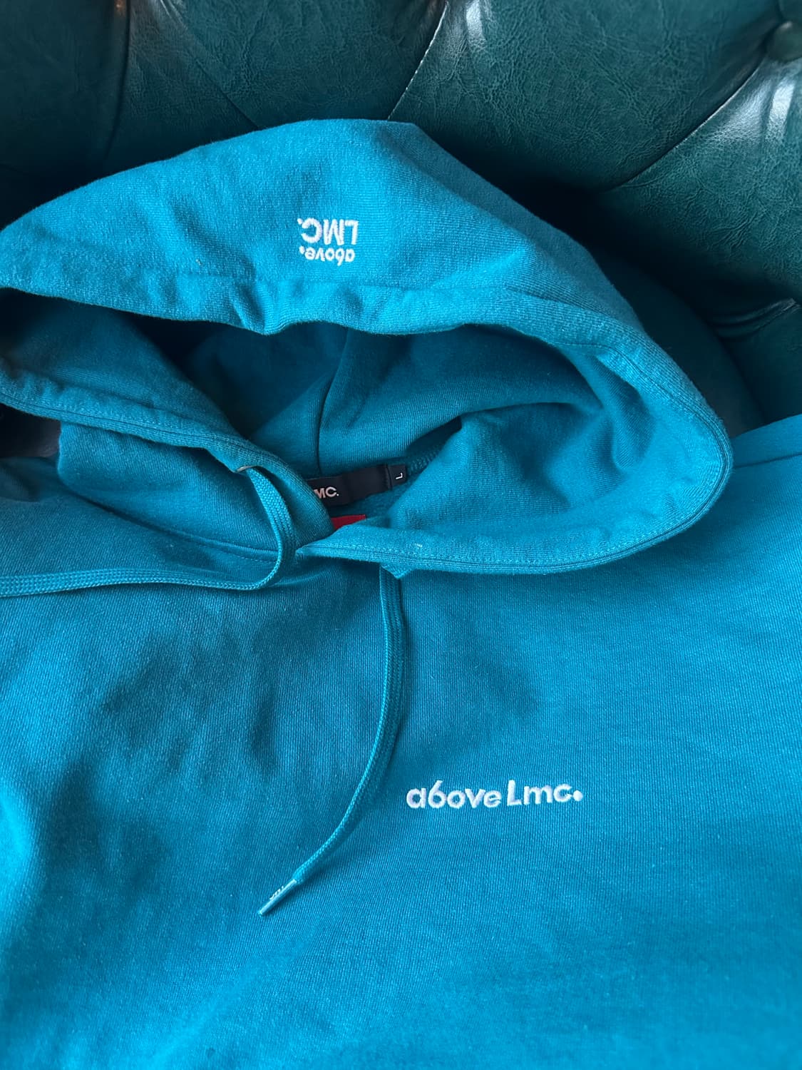 LMC x A6OVE 후드티 dk teal L 사이즈 상품이미지6