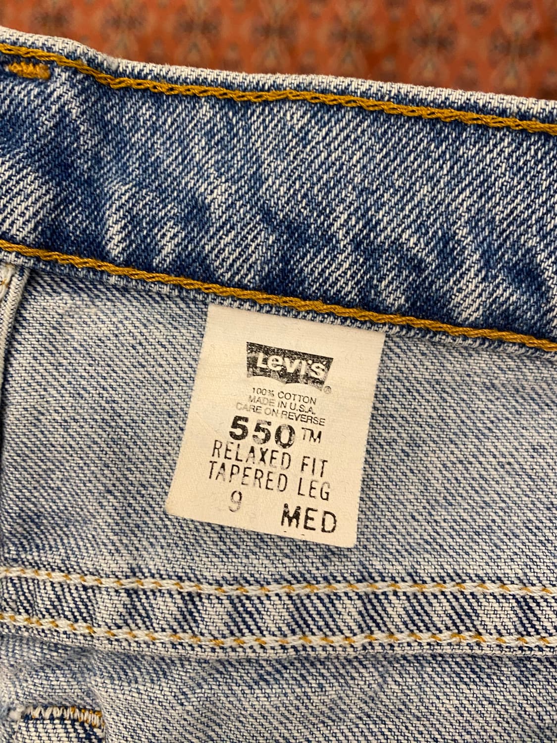 90s USA 빈티지 리바이스 쇼츠 청반바지 (28.5 상품이미지8