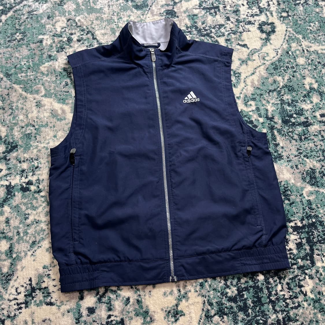 00s Adidas 아디다스 올드스쿨 집업 베스트(M) 상품이미지2