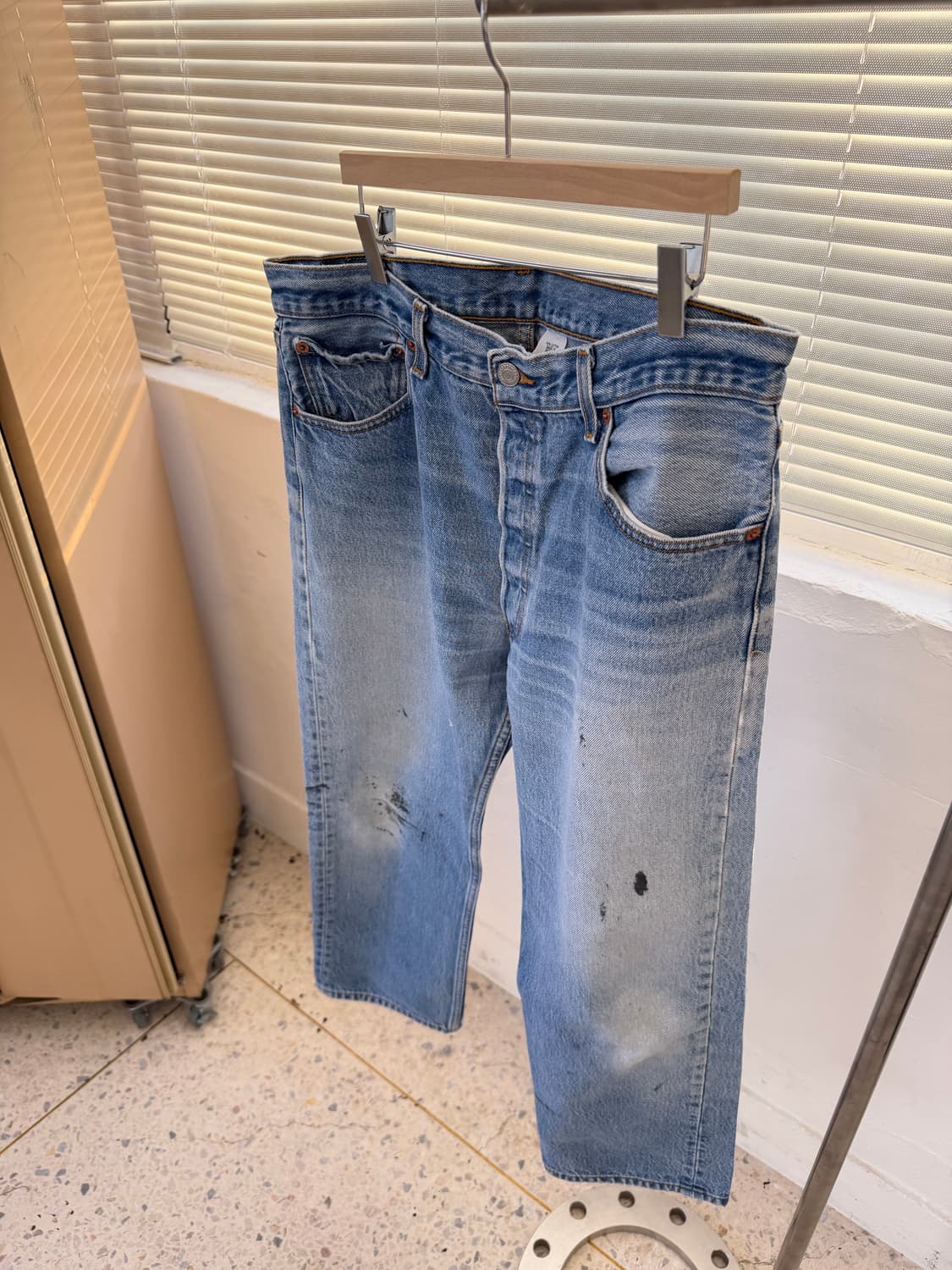 리바이스 501 vtg 데님 상품이미지4