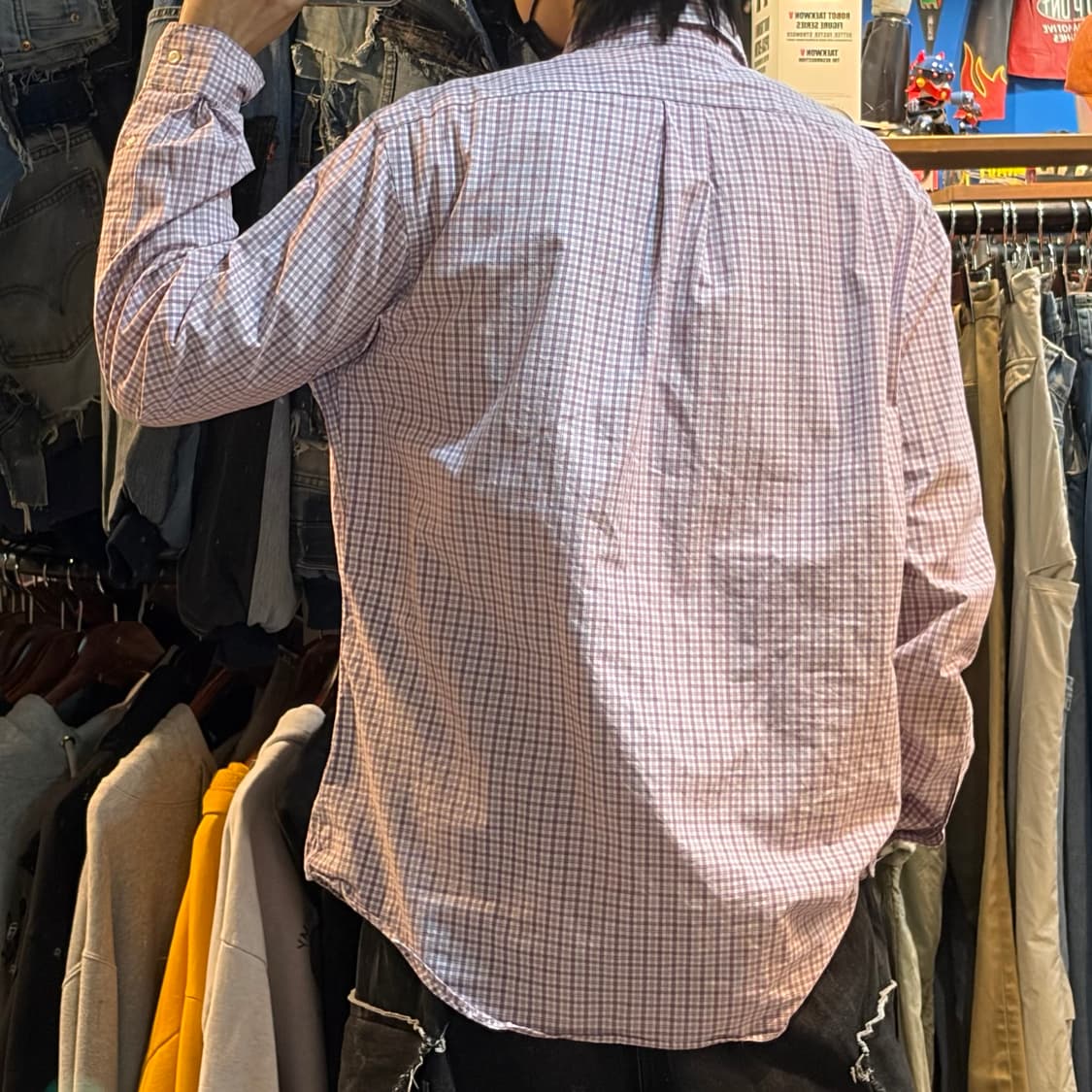 [No.9]Polo 폴로 체크 긴팔셔츠 상품이미지5